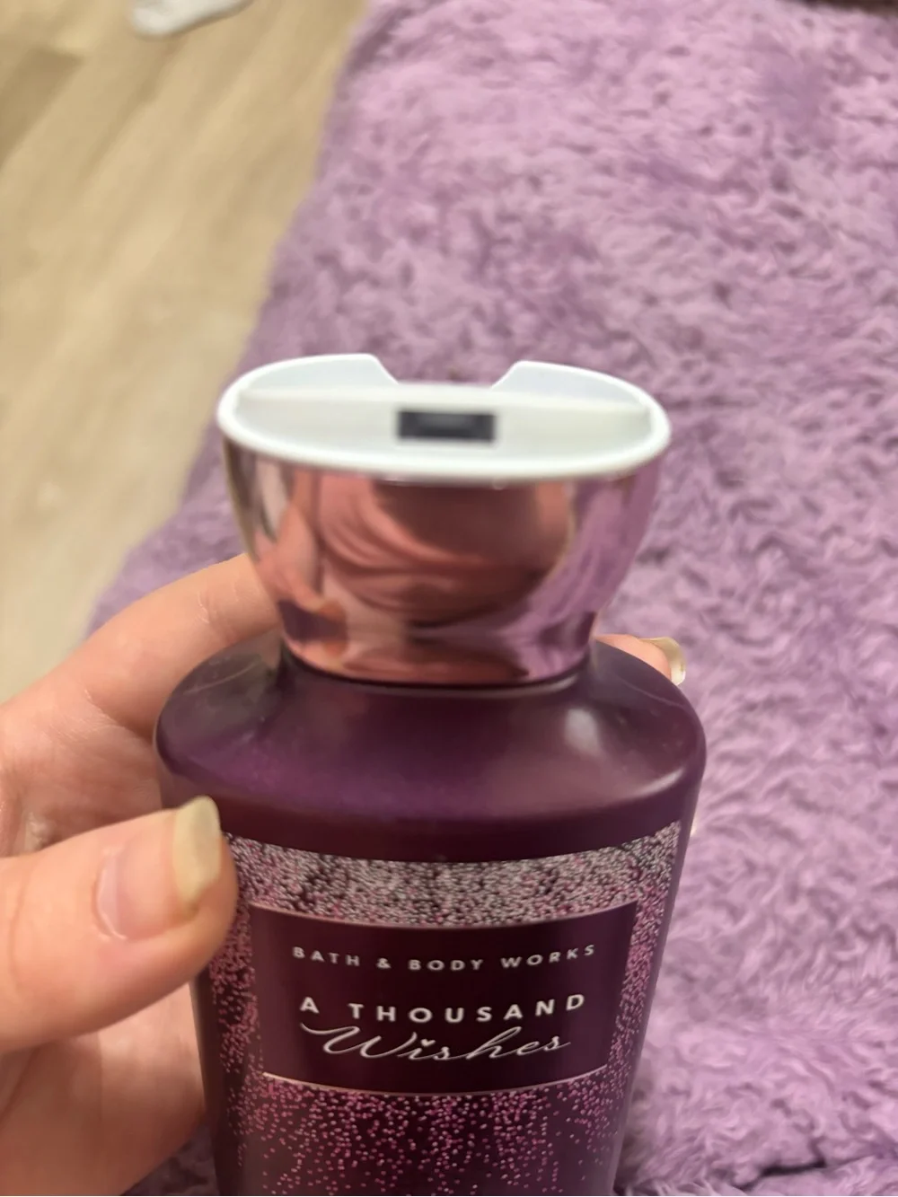 Bath & Body Works rich purple